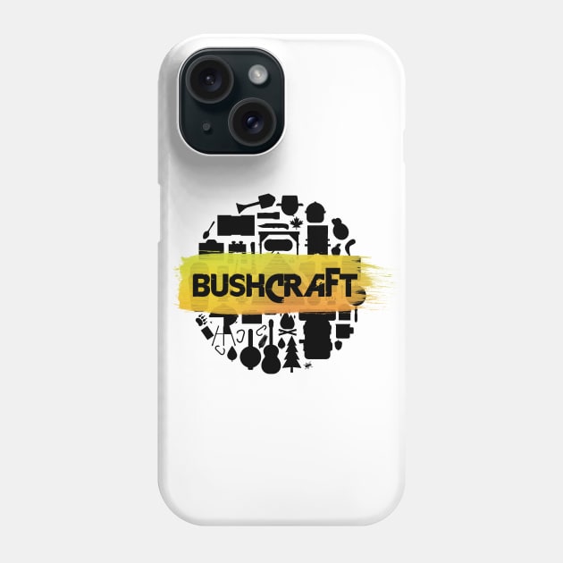 Bushcraft items Phone Case by RataGorrata