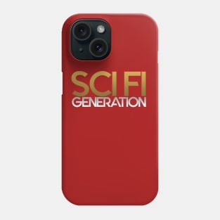 Sci Fi Generation logo (Gold) Phone Case