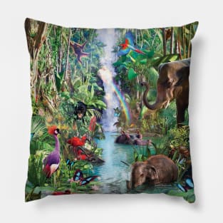 In to the Jungle Pillow