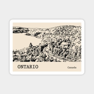 Ontario Canada Magnet