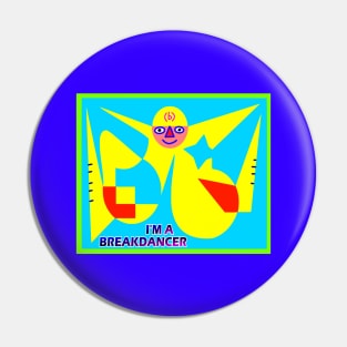 Breakdancer Pin