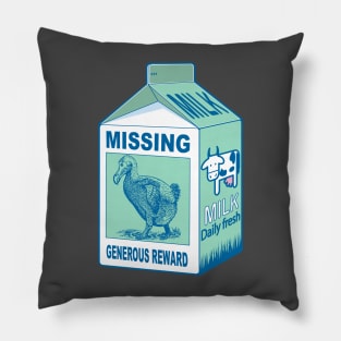 Missing Dodo bird Pillow