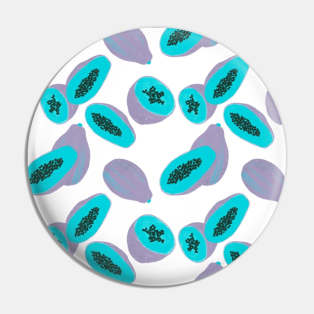 Papaya pattern Pin by RosanneCreates