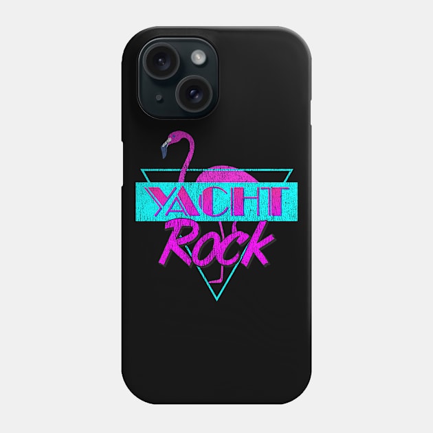 Yacht Rock Retro Flamingo Phone Case by Vector Deluxe