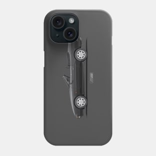 944 Cabriolet Black Phone Case