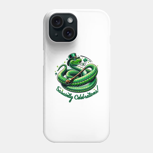 Sssaintly celebrations Phone Case by Fun Planet