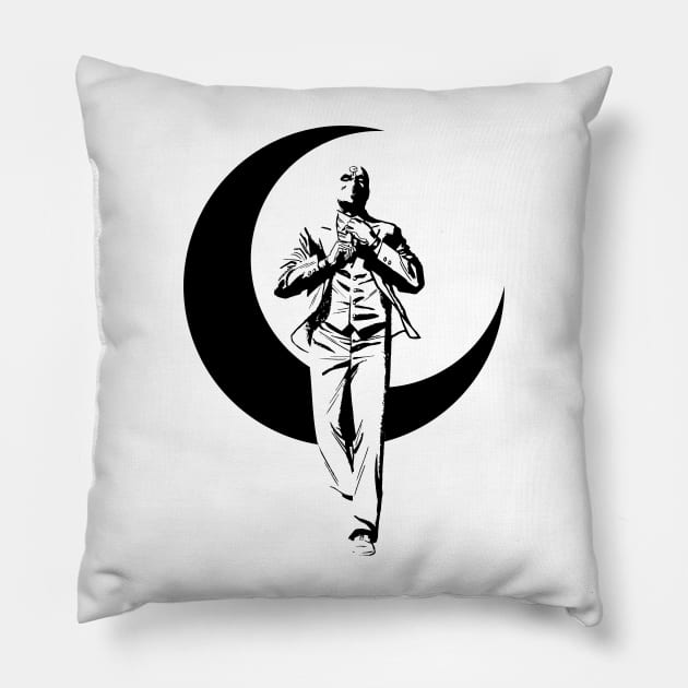 Mr Knight Pillow by Beadams