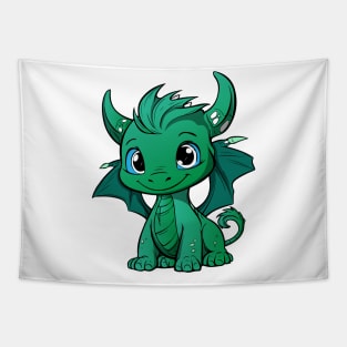 LUNAR NEW YEAR CUTE DRAGON 2024 Tapestry