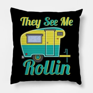 They see me rollin' Pillow