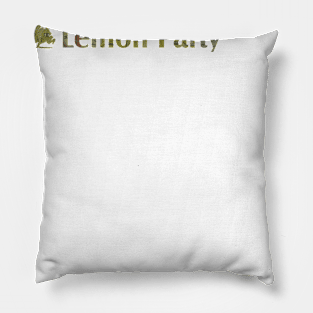 Lemon Party Pillow