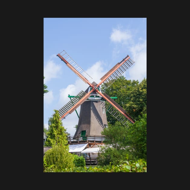 Windmill, mill, Bergedorf, Hamburg by Kruegerfoto