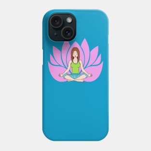 Yoga girl Phone Case