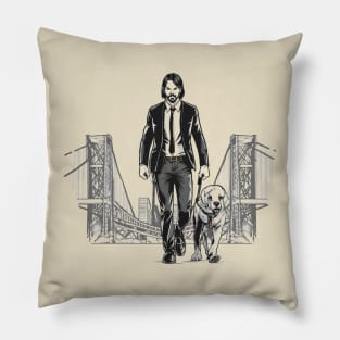 John Wick (bridge) Pillow