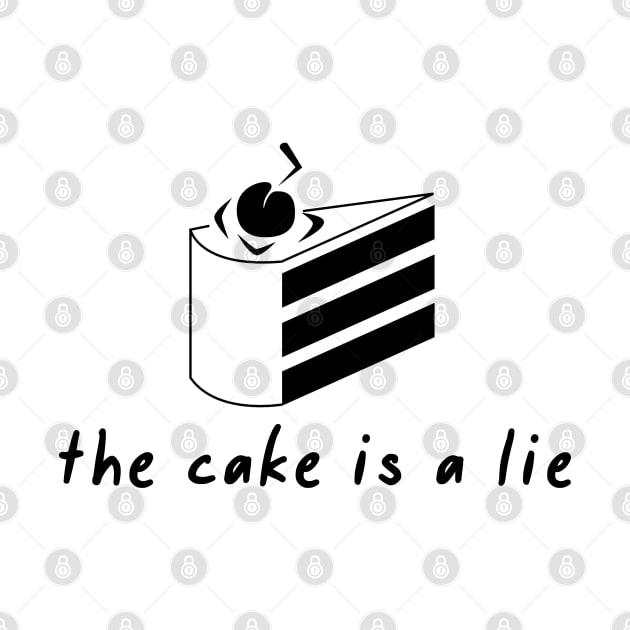 the cake is a lie by fandemonium