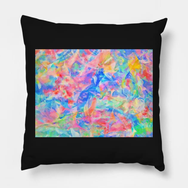 Bright Summer Day Pillow by jillnightingale