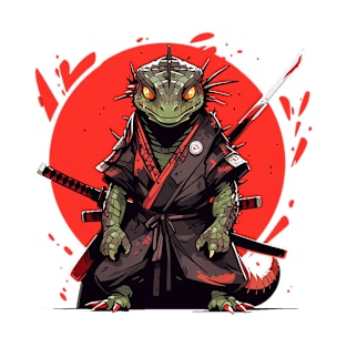 lizard samurai T-Shirt