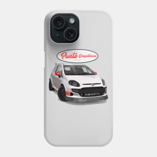 Punto Competizione Bianco Rosso Stickers Phone Case