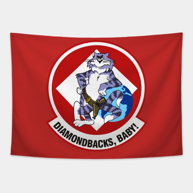 Tomcat VF-102 Diamondbacks Tapestry by MBK