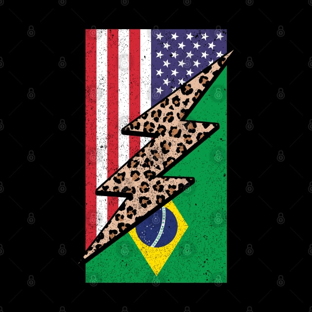 Half American Half Brazilian Leopard Print From Brazil by Way Down South