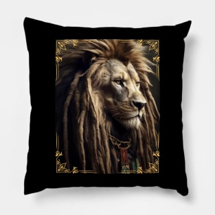 The Mighty Lion of Zion Pillow