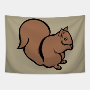 Chitters The Squirrel Girl Tapestry