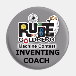 RGMC - Inventing Coach - Black letters Pin