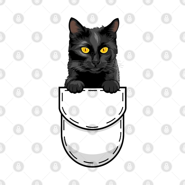 Funny Bombay Pocket Cat by Pet My Dog