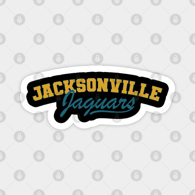 Jacksonville Jaguars Magnet by Nagorniak