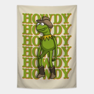 Kermit Howdy Tapestry