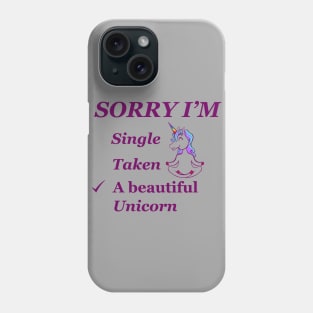 Beautiful unicorn Phone Case