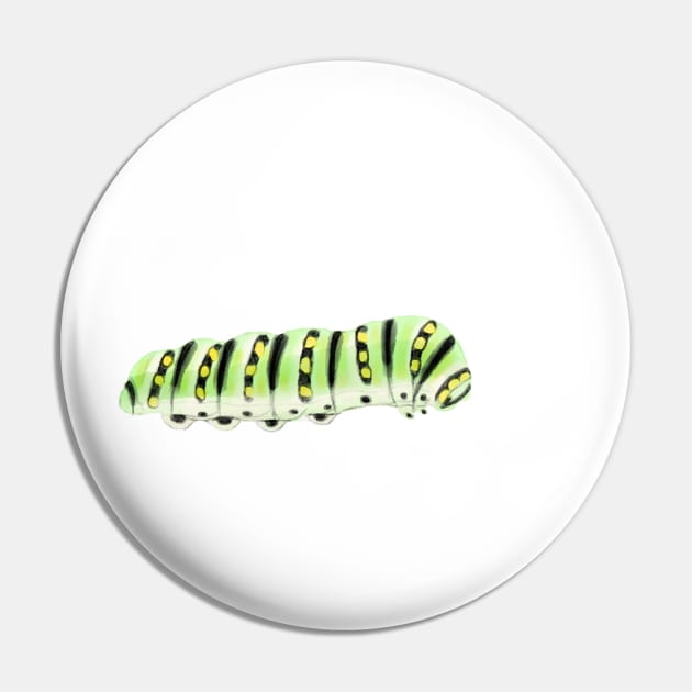 Caterpillar Pin by melissamiddle