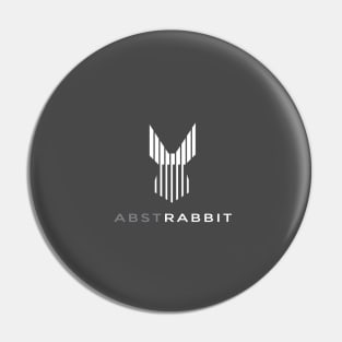 abstract rabbit design Pin