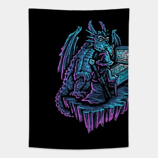 Dragons In Dungeons - Pinball Wizard Tapestry