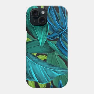 Monstera Banana Palm Leaf Phone Case