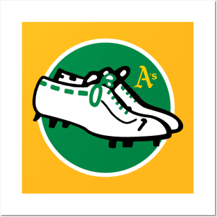 Oakland Athletics Vintage Logo The Swingin' A's T Shirt