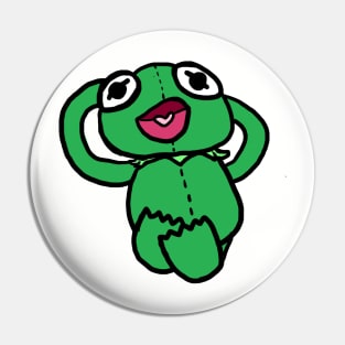 Chillin' Kermie Pin