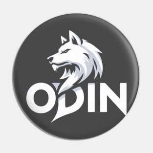 Odin The White Swiss Shepherd Pin