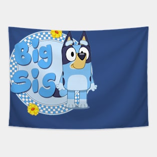 Bluey Big Sis 1 Tapestry