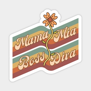 Mother's Day Mama Mia Magnet