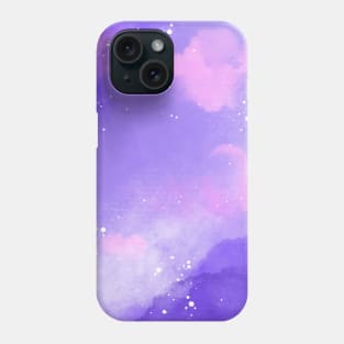 Starry Night Galaxy Pink Purple Abstract Phone Case