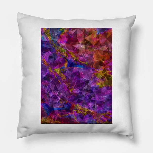 Carnival Colors Pillow by DANAROPER