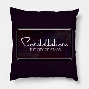 Constellations - City of the Stars Pillow