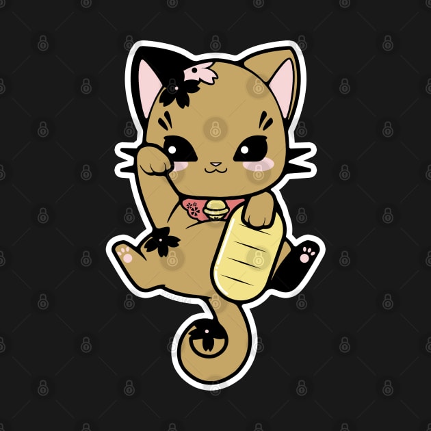 Gold Maneki-Neko by Ranefea