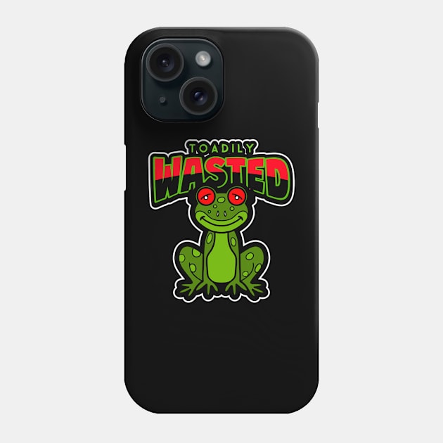 Toadily Wasted Frog Phone Case by SartorisArt1