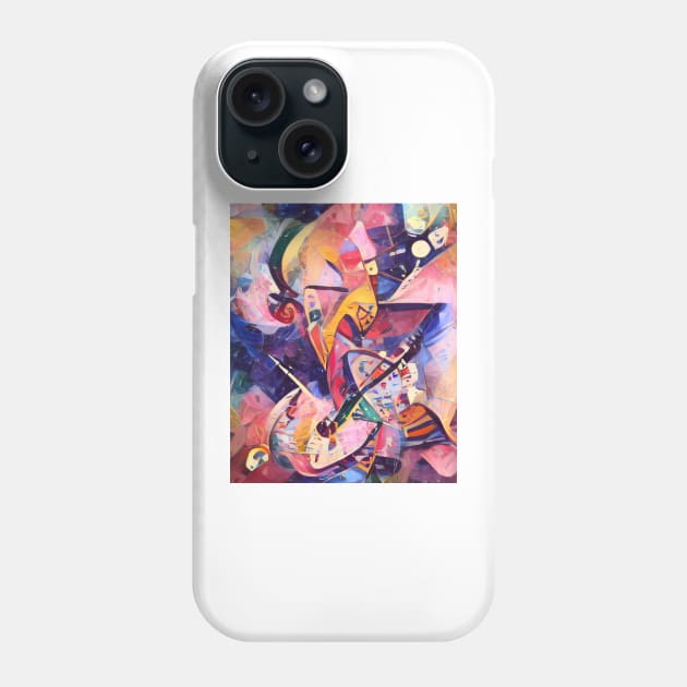 Colorful Kandinsky Phone Case by Dturner29