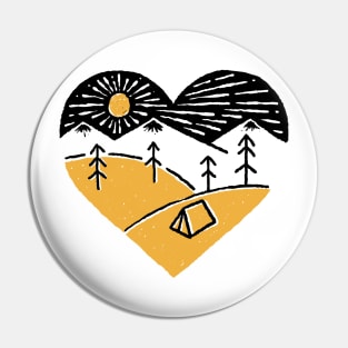 Camp Lover for light Pin