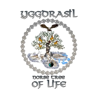 Vikings' Yggdrasil: The Viking Tree of Life in Norse Mythology T-Shirt