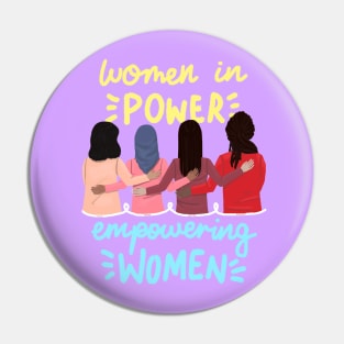 international womens day - empowering women Pin