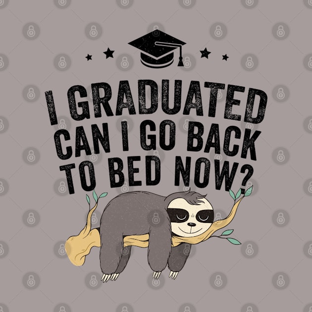 I graduated can I go back to bed now? by Horskarr