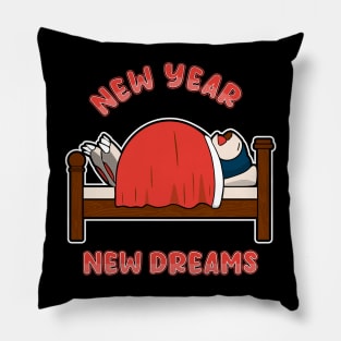 New Year New Dreams Pillow